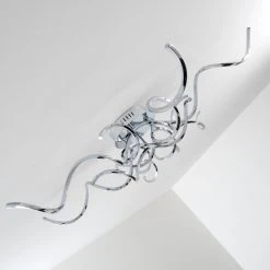 Hofstein MOSKAU Deckenleuchte LED Chrom, 6-flammig -LED Leuchten Verkäufe 2022 moskau deckenleuchte h169057 19