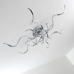 Hofstein MOSKAU Deckenleuchte LED Chrom, 6-flammig -LED Leuchten Verkäufe 2022 moskau deckenleuchte h169057 20