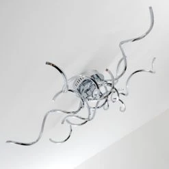 Hofstein MOSKAU Deckenleuchte LED Chrom, 6-flammig -LED Leuchten Verkäufe 2022 moskau deckenleuchte h169057 21