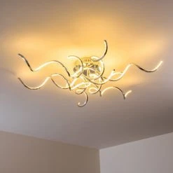 Hofstein MOSKAU Deckenleuchte LED Chrom, 6-flammig -LED Leuchten Verkäufe 2022 moskau deckenleuchte h169057 6