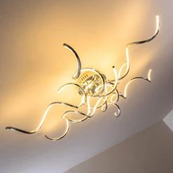 Hofstein MOSKAU Deckenleuchte LED Chrom, 6-flammig -LED Leuchten Verkäufe 2022 moskau deckenleuchte h169057 8