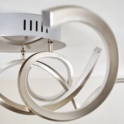 Hofstein Moskau Deckenleuchte LED Nickel-Matt, 1-flammig -LED Leuchten Verkäufe 2022 moskau deckenleuchte h169309 15