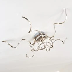 Hofstein Moskau Deckenleuchte LED Nickel-Matt, 6-flammig -LED Leuchten Verkäufe 2022 moskau deckenleuchte h169316 10