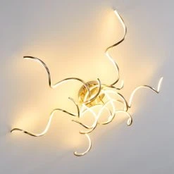 Hofstein Moskau Deckenleuchte LED Nickel-Matt, 6-flammig -LED Leuchten Verkäufe 2022 moskau deckenleuchte h169316 2