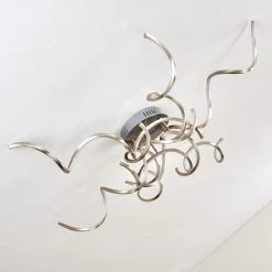 Hofstein Moskau Deckenleuchte LED Nickel-Matt, 6-flammig -LED Leuchten Verkäufe 2022 moskau deckenleuchte h169316 3