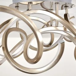 Hofstein Moskau Deckenleuchte LED Nickel-Matt, 6-flammig -LED Leuchten Verkäufe 2022 moskau deckenleuchte h169316 8