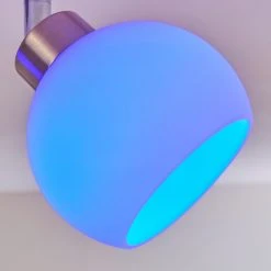 Hofstein Motala Deckenleuchte LED Nickel-Matt, 2-flammig, Fernbedienung, Farbwechsler -LED Leuchten Verkäufe 2022 motala deckenleuchte h3299944 do2 24