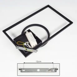 Hofstein Moya Deckenleuchte LED Schwarz, 1-flammig -LED Leuchten Verkäufe 2022 moya deckenleuchte h3416426 4