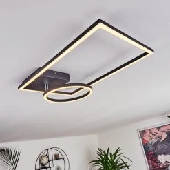 Hofstein Moya Deckenleuchte LED Schwarz, 1-flammig -LED Leuchten Verkäufe 2022 moya deckenleuchte h3416426 8