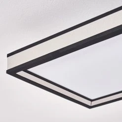 Hofstein Nabbas Deckenpanel LED Schwarz, 1-flammig, Fernbedienung -LED Leuchten Verkäufe 2022 nabbas deckenpanel h3580455 2