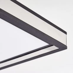 Hofstein Nabbas Deckenpanel LED Schwarz, 1-flammig, Fernbedienung -LED Leuchten Verkäufe 2022 nabbas deckenpanel h3580479 2