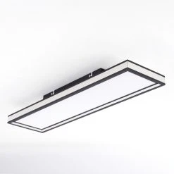 Hofstein Nabbas Deckenpanel LED Schwarz, 1-flammig -LED Leuchten Verkäufe 2022 nabbas deckenpanel h3580493 7