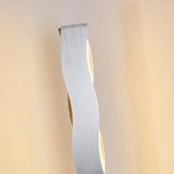 Hofstein Nagold Stehleuchte LED Nickel-Matt, Chrom, 1-flammig -LED Leuchten Verkäufe 2022 nagold stehleuchte h3307373 14