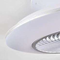 Hofstein Nagoya Deckenventilator LED Wei&szlig;, 1-flammig, Fernbedienung -LED Leuchten Verkäufe 2022 nagoya deckenventilator h3370636 13