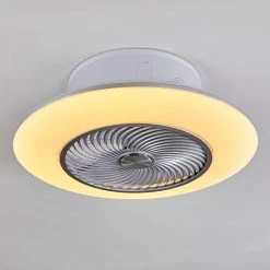 Hofstein Nagoya Deckenventilator LED Wei&szlig;, 1-flammig, Fernbedienung -LED Leuchten Verkäufe 2022 nagoya deckenventilator h3370636 2