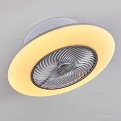 Hofstein Nagoya Deckenventilator LED Wei&szlig;, 1-flammig, Fernbedienung -LED Leuchten Verkäufe 2022 nagoya deckenventilator h3370636 7