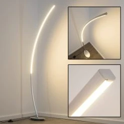 Hofstein Nagu Stehleuchte LED Aluminium, 1-flammig