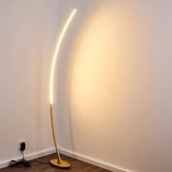 Hofstein Nagu Stehleuchte LED Gold, 1-flammig -LED Leuchten Verkäufe 2022 nagu stehleuchte h3098516 do4 18