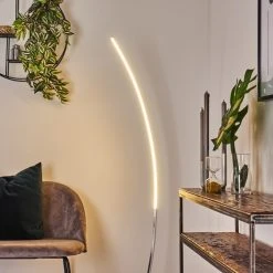 Hofstein Nagu Stehleuchte LED Nickel-Matt, 1-flammig -LED Leuchten Verkäufe 2022 nagu stehleuchte h3375099 8