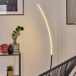 Hofstein Nagu Stehleuchte LED Schwarz, 1-flammig -LED Leuchten Verkäufe 2022 nagu stehleuchte h3375105 8