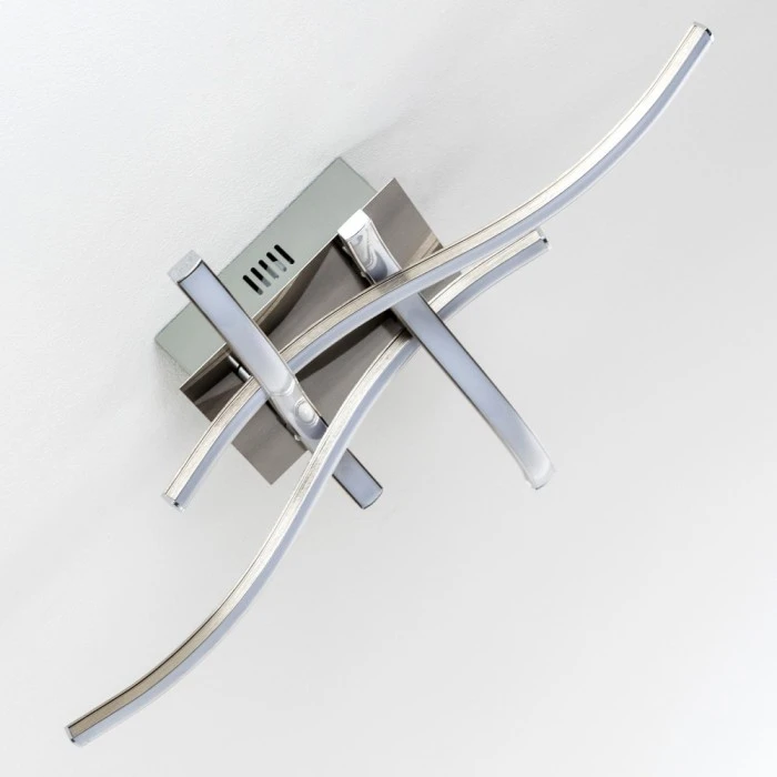 Hofstein Nanaimo Deckenleuchte LED Nickel-Matt, 4-flammig 15 Hofstein Nanaimo Deckenleuchte LED Nickel-Matt, 4-flammig – Bild 15