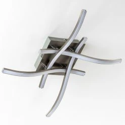 Hofstein Nanaimo Deckenleuchte LED Nickel-Matt, 4-flammig 33 Hofstein Nanaimo Deckenleuchte LED Nickel-Matt, 4-flammig -LED Leuchten Verkäufe 2022 nanaimo deckenleuchte h3008218 15