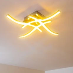 Hofstein Nanaimo Deckenleuchte LED Nickel-Matt, 4-flammig 27 Hofstein Nanaimo Deckenleuchte LED Nickel-Matt, 4-flammig -LED Leuchten Verkäufe 2022 nanaimo deckenleuchte h3008218 9