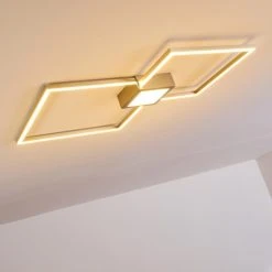 Hofstein Narpes Deckenleuchte LED Nickel-Matt, 1-flammig -LED Leuchten Verkäufe 2022 narpes deckenleuchte h3297124 do1 21