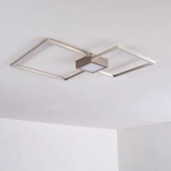 Hofstein Narpes Deckenleuchte LED Nickel-Matt, 1-flammig -LED Leuchten Verkäufe 2022 narpes deckenleuchte h3297124 do1 23