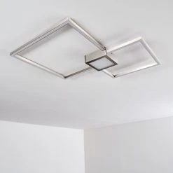 Hofstein Narpes Deckenleuchte LED Nickel-Matt, 1-flammig -LED Leuchten Verkäufe 2022 narpes deckenleuchte h3297124 do1 4