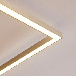 Hofstein Narpes Deckenleuchte LED Nickel-Matt, 1-flammig -LED Leuchten Verkäufe 2022 narpes deckenleuchte h3297124 do1 8