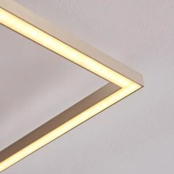 Hofstein Narpes Deckenleuchte LED Nickel-Matt, 1-flammig -LED Leuchten Verkäufe 2022 narpes deckenleuchte h3297124 do1 9