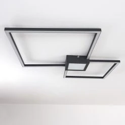 Hofstein Narpes Deckenleuchte LED Anthrazit, 1-flammig -LED Leuchten Verkäufe 2022 narpes deckenleuchte h3311691 11