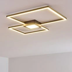 Hofstein Narpes Deckenleuchte LED Anthrazit, 1-flammig -LED Leuchten Verkäufe 2022 narpes deckenleuchte h3311691 14