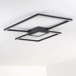 Hofstein Narpes Deckenleuchte LED Anthrazit, 1-flammig -LED Leuchten Verkäufe 2022 narpes deckenleuchte h3311691 19