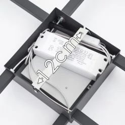 Hofstein Narpes Deckenleuchte LED Anthrazit, 1-flammig -LED Leuchten Verkäufe 2022 narpes deckenleuchte h3311714 20