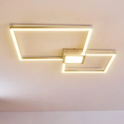 Hofstein Narpes Deckenleuchte LED Nickel-Matt, 1-flammig -LED Leuchten Verkäufe 2022 narpes deckenleuchte h3311837 10