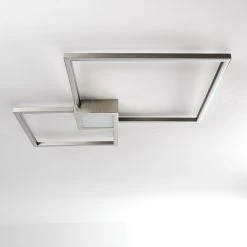 Hofstein Narpes Deckenleuchte LED Nickel-Matt, 1-flammig -LED Leuchten Verkäufe 2022 narpes deckenleuchte h3311837 3