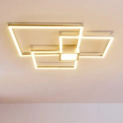 Hofstein Narpes Deckenleuchte LED Nickel-Matt, 1-flammig -LED Leuchten Verkäufe 2022 narpes deckenleuchte h3311851 10