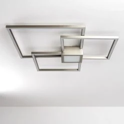 Hofstein Narpes Deckenleuchte LED Nickel-Matt, 1-flammig -LED Leuchten Verkäufe 2022 narpes deckenleuchte h3311851 5