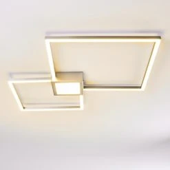 Hofstein Narpes Deckenleuchte LED Nickel-Matt, 1-flammig -LED Leuchten Verkäufe 2022 narpes deckenleuchte h3322413 4