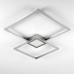 Hofstein Narpes Deckenleuchte LED Nickel-Matt, 1-flammig -LED Leuchten Verkäufe 2022 narpes deckenleuchte h3322413 6