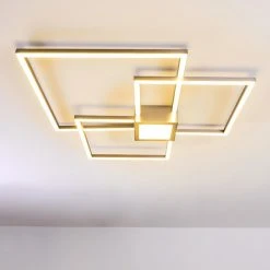 Hofstein Narpes Deckenleuchte LED Nickel-Matt, 1-flammig -LED Leuchten Verkäufe 2022 narpes deckenleuchte h3322437 4