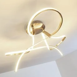 Hofstein Narwa Deckenleuchte LED Nickel-Matt, 1-flammig -LED Leuchten Verkäufe 2022 narwa deckenleuchte h3023716 11