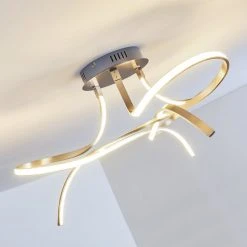 Hofstein Narwa Deckenleuchte LED Nickel-Matt, 1-flammig -LED Leuchten Verkäufe 2022 narwa deckenleuchte h3023716 16