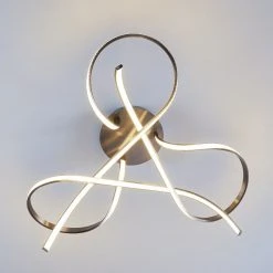 Hofstein Narwa Deckenleuchte LED Nickel-Matt, 1-flammig -LED Leuchten Verkäufe 2022 narwa deckenleuchte h3023716 21