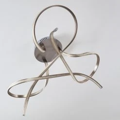 Hofstein Narwa Deckenleuchte LED Nickel-Matt, 1-flammig -LED Leuchten Verkäufe 2022 narwa deckenleuchte h3023716 9