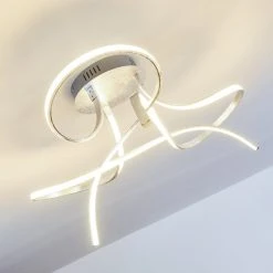 Hofstein Narwa Deckenleuchte LED Silber, 1-flammig -LED Leuchten Verkäufe 2022 narwa deckenleuchte h3023761 13