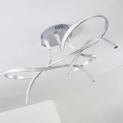 Hofstein Narwa Deckenleuchte LED Silber, 1-flammig -LED Leuchten Verkäufe 2022 narwa deckenleuchte h3023761 15