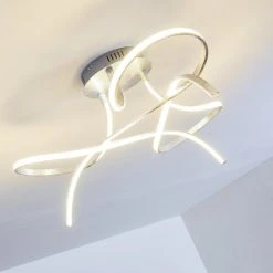 Hofstein Narwa Deckenleuchte LED Silber, 1-flammig -LED Leuchten Verkäufe 2022 narwa deckenleuchte h3023761 2